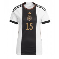 Echipament fotbal Germania Niklas Sule #15 Tricou Acasa Mondial 2022 pentru femei maneca scurta